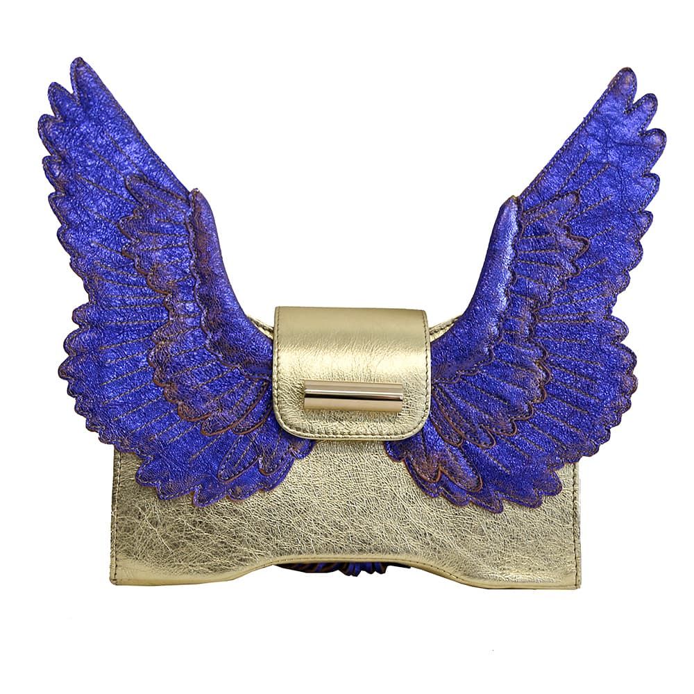 Wings Clutch - Gold