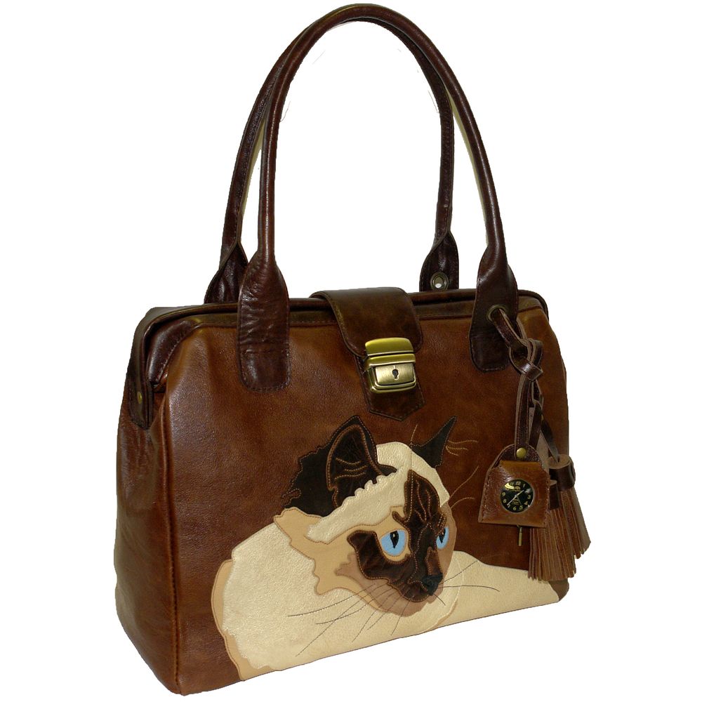 Handbag "Siamese cat"